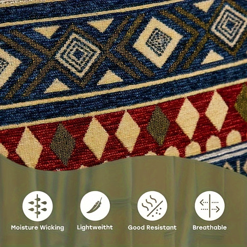 Bohemian Style, Soft Support, Comfortable for Long Sitting, Mixed Color Design, a Soft And Supportive Lumbar Pillow, Perfect for Reading in Bed Or on The Sofa, with a Cute Shape. Soft Large Back Cushion, Home Throw Pillow