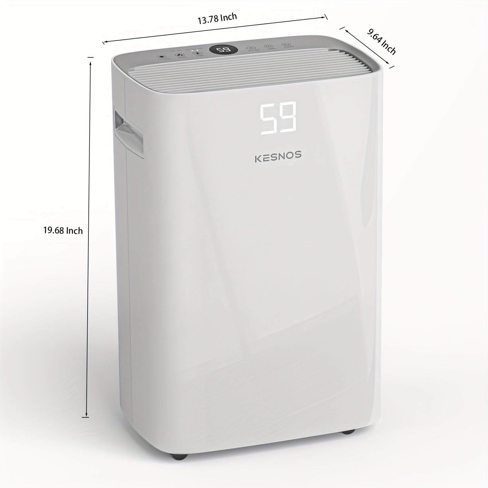 5499 Sq. Ft Large Dehumidifier for Home with Drain Hose