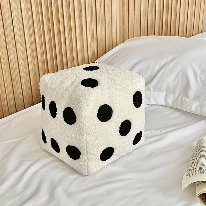 One Piece of Dice-Shaped Pillows, Ideal for Home Decor, Couch Cushions, The Perfect Companion for Stress Relief, Bringing Joy to The Family.