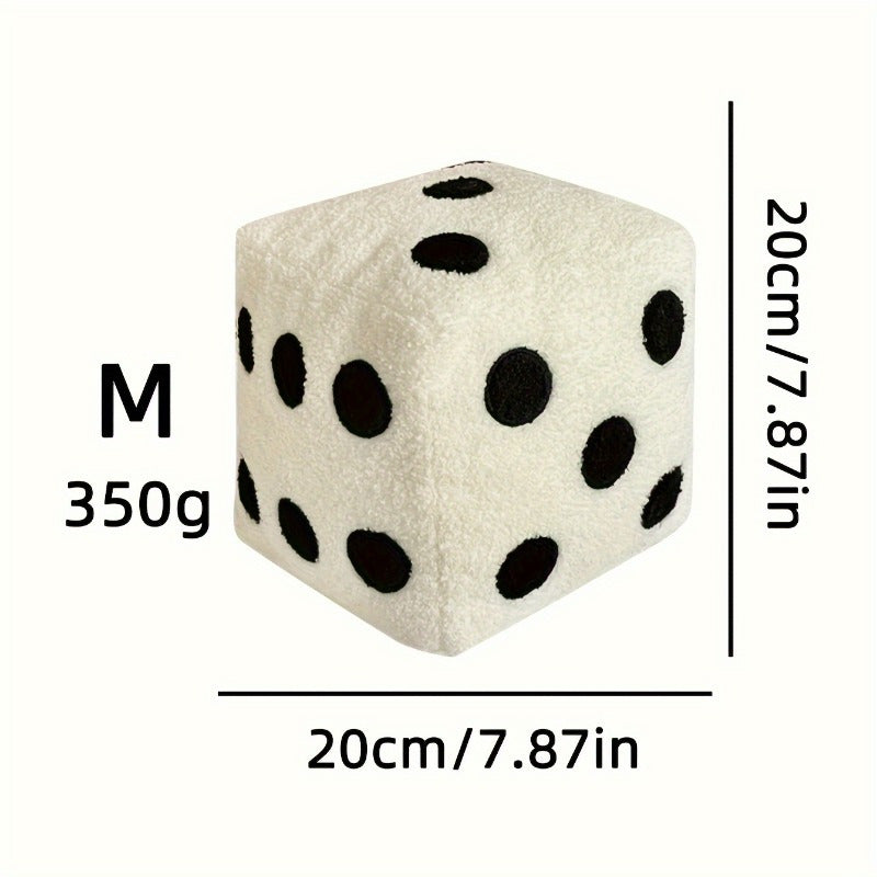 One Piece of Dice-Shaped Pillows, Ideal for Home Decor, Couch Cushions, The Perfect Companion for Stress Relief, Bringing Joy to The Family.