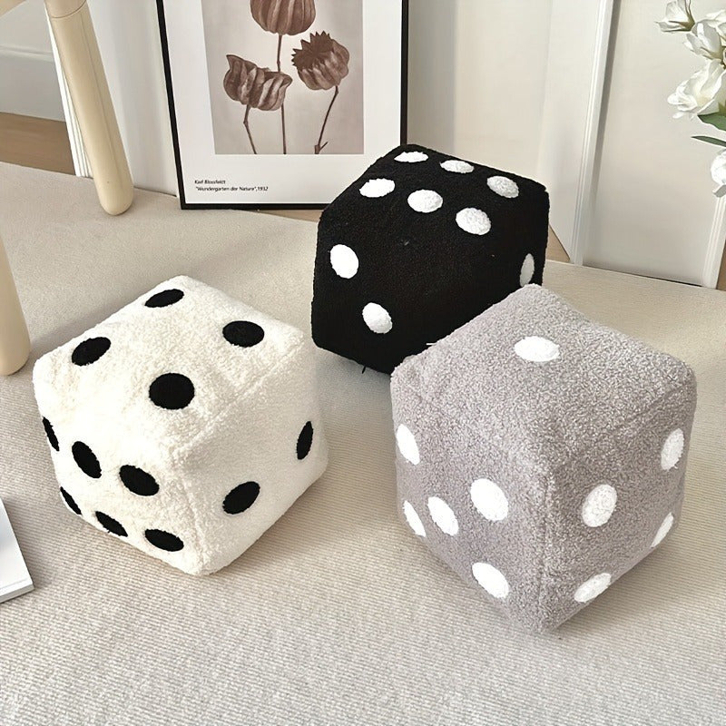 One Piece of Dice-Shaped Pillows, Ideal for Home Decor, Couch Cushions, The Perfect Companion for Stress Relief, Bringing Joy to The Family.