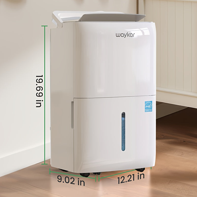 80\u002F120\u002F150 Pints Basement Dehumidifier with Drain Hose, for Room Space Up to 7000 Sq.Ft.